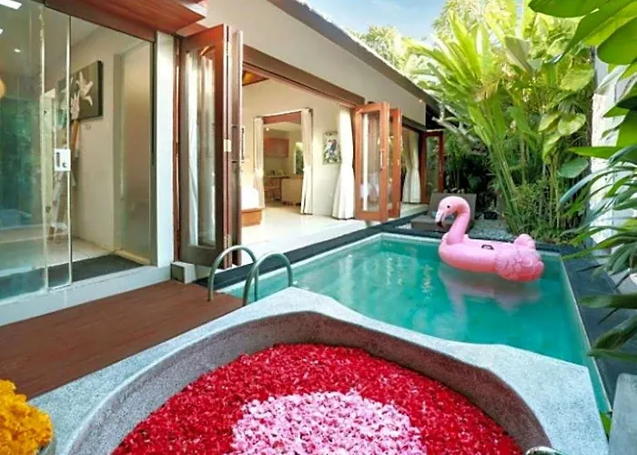 Seminyak Sanctuary By Ini Vie Hospitality ヴィラ *
